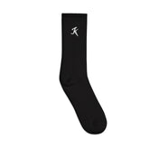 Black Classic Crew Socks